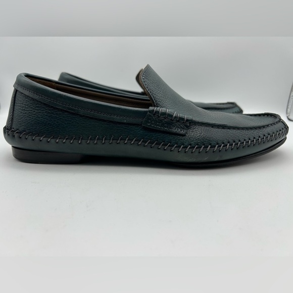 Dolce & Gabbana Men\'s Dark Green Moccasin Driving Loafer - UK 8 US 9 EU 42 main image 12
